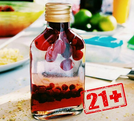 Настойки на водке (21+)